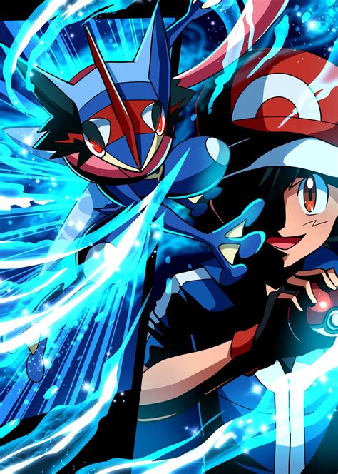 cool ash greninja pictures
